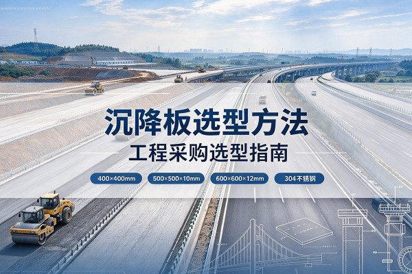管城沉降板选择方法