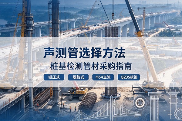管城声测管选型标准