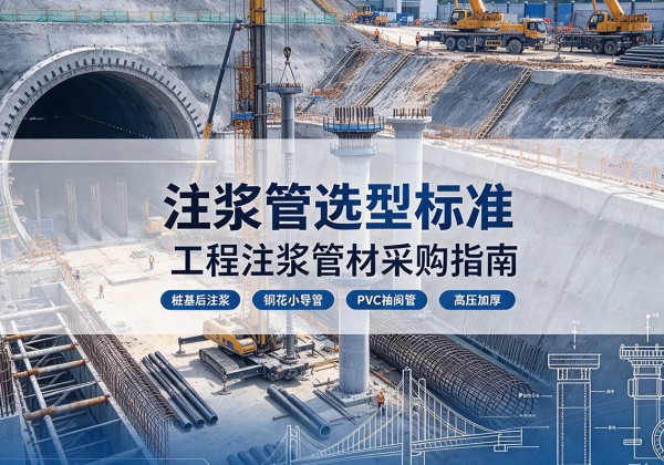 管城注浆管选型标准